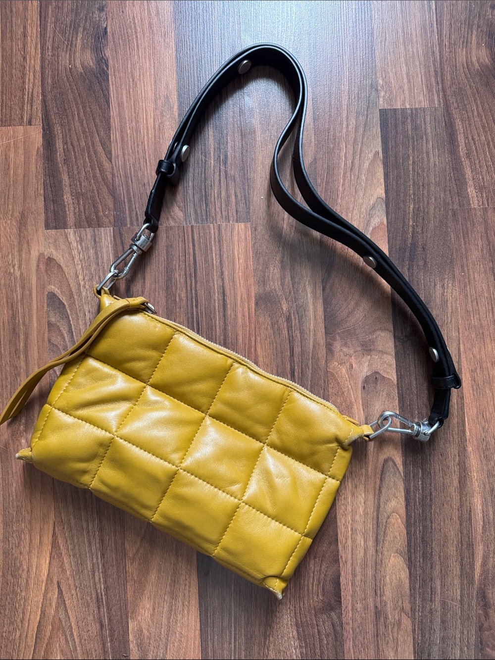 The AllSaints Eve Quilted Crossbody Bag